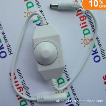 12V Inline LED Dimmer Switch with Rotary Knob 2A 24W for the